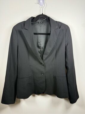 THEORY | Nichelle Black Wool Blend Blazer Size 10